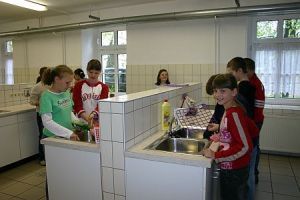 hier wird gekocht und gebacken