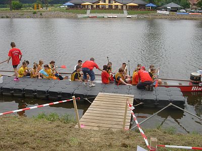 Boot der "Randpaddler"